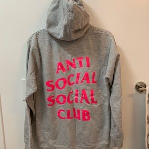 Anti Social Social Club Grey Hoodie